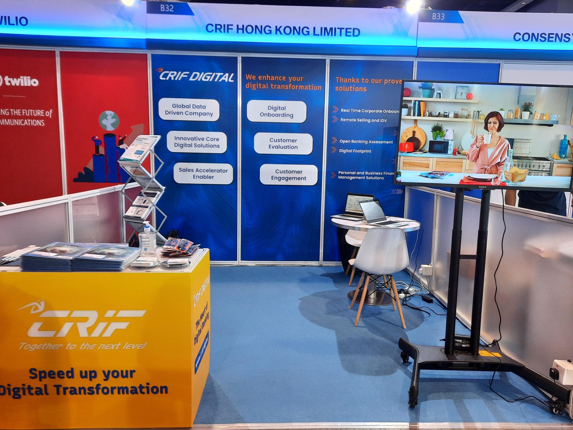 HK Fintech Week 2021 Booth